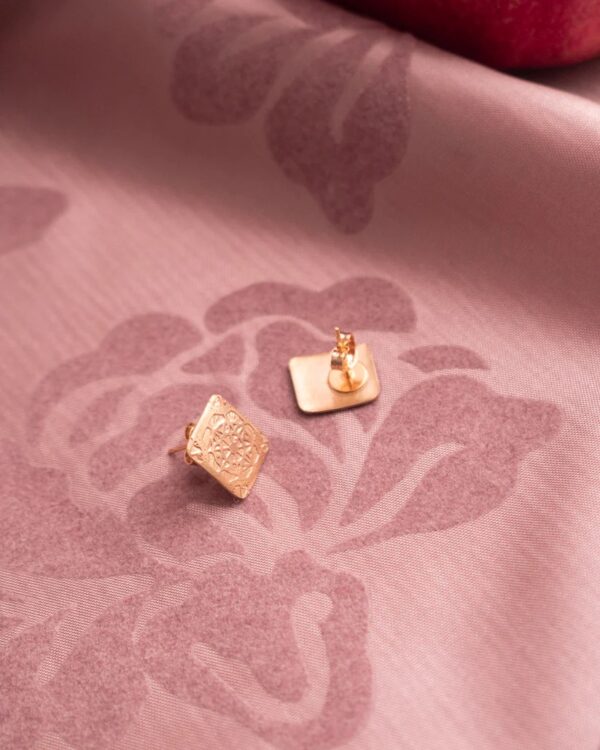 Square Lace Earrings