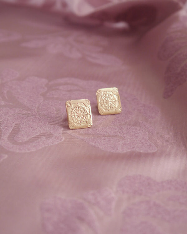 Square Lace Earrings