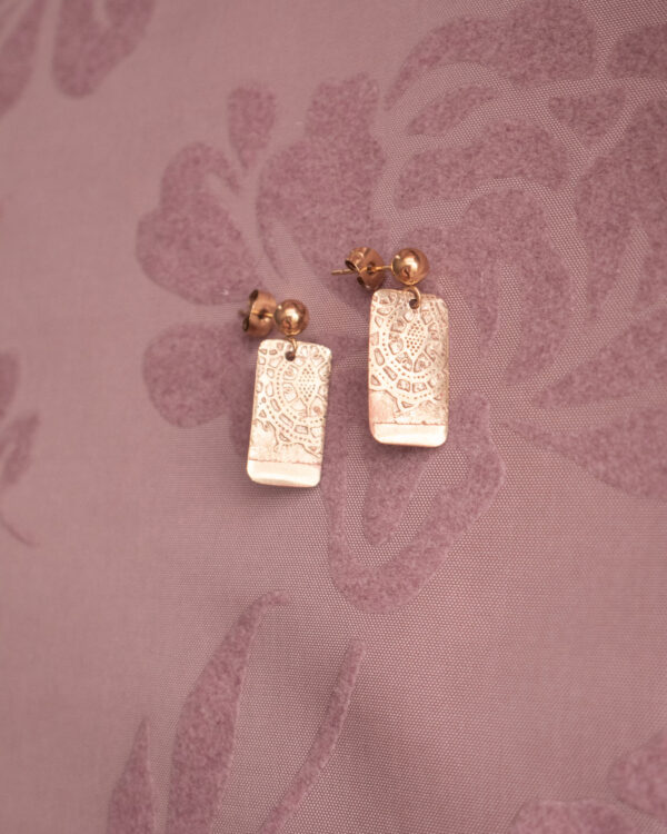 Mjedene Mendule naušnice