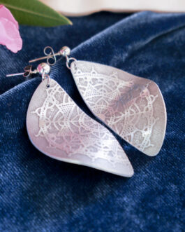 Latice od paške čipke naušnice