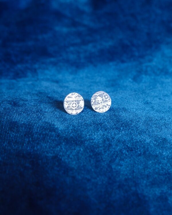 Naušnice mini čipka 3