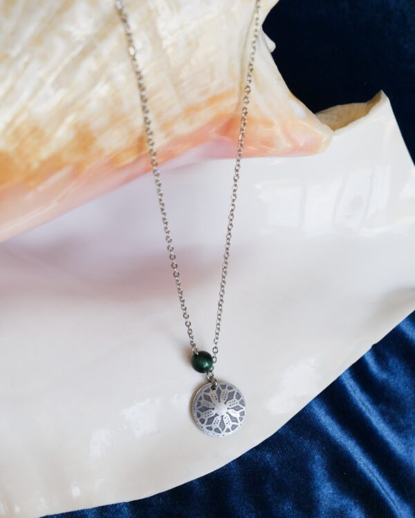 Cvjetno srce mini medalion