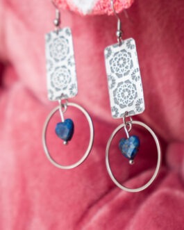 Kampanel plavi naušnice