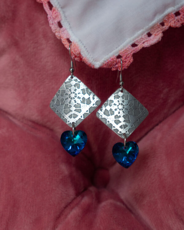 Srce Jadrana naušnice