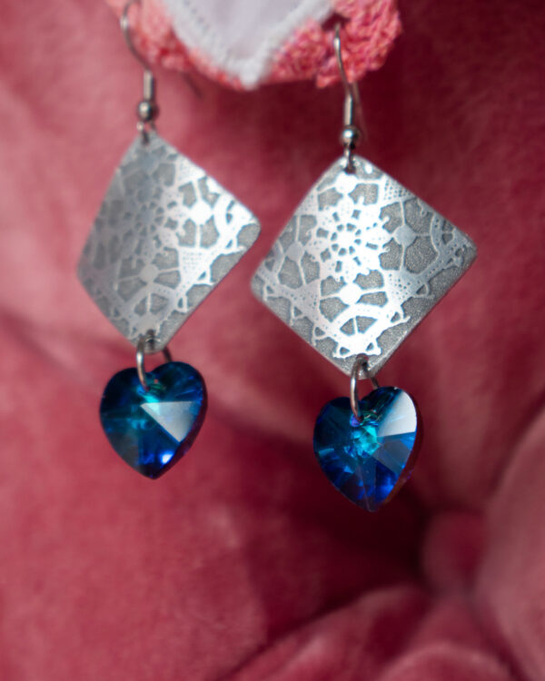 Srce Jadrana naušnice